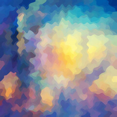 Colorful patched abstract background. Stain effect and camouflage. Spotted backdrop.