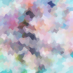 Colorful patched abstract background. Stain effect and camouflage. Spotted backdrop.