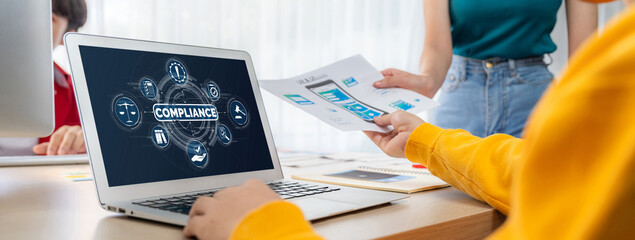 Compliance system for brisk online corporate business to meet quality standard