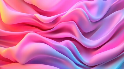 Obraz premium Colorful wavy pattern background with various shades for creative or artistic use