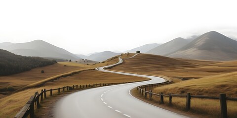 road to the mountains