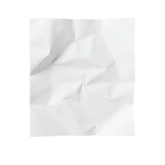 Obraz premium Wrinkled_White_Paper_Texture_Background_Crumpled_Sheet
