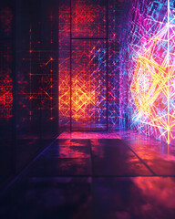 abstract futuristic background