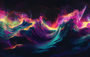 abstract fractal background