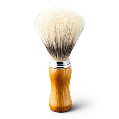 shaving brush isolated on transparent background