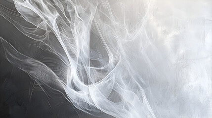 smoke on black
