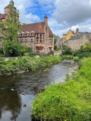 Dean's Village Edinburgh Scotland UK