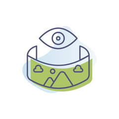 Vision Vector icon