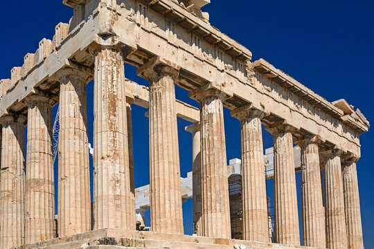 the partheon on the acropolis, Athen, Greece