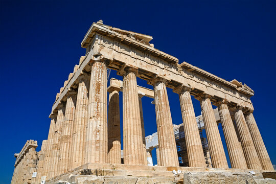 the partheon on the acropolis, Athen, Greece