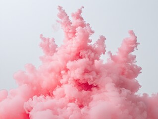 Pink Cloud of Smoke