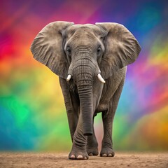 Fototapeta premium elephant in the wild