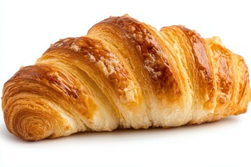 Flaky French Croissant with Golden Layers