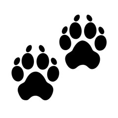 animal paw print vector illustrations  © Nathray