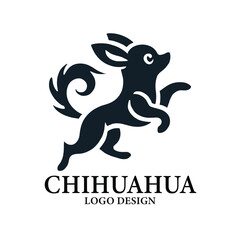 Chihuahua Vector Logo Design