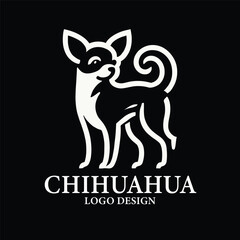 Chihuahua Vector Logo Design