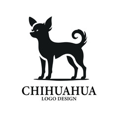 Chihuahua Vector Logo Design