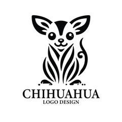 Chihuahua Vector Logo Design