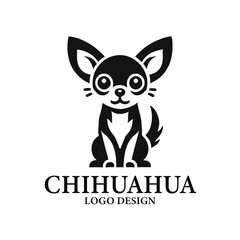 Chihuahua Vector Logo Design