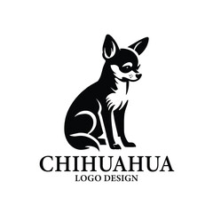 Chihuahua Vector Logo Design