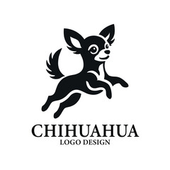 Chihuahua Vector Logo Design