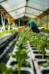 Sustainable Hydroponic Farming Setup in Remote Areas with Solar Power