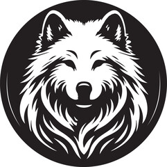 vector image of a dog