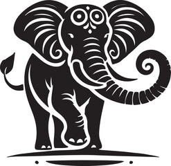 elephant cartoon illustration