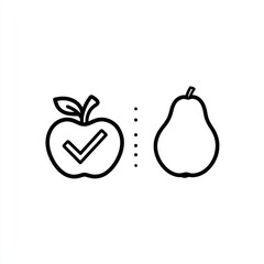 Healthy Choice Apple vs. Pear