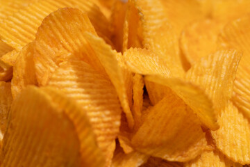 close-up photo of chips macro photo
