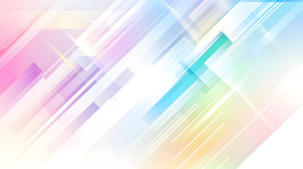 Abstract background with a rainbow color gradient and white space for text
