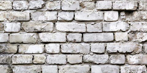 Obraz premium Panoramic background of wide beige brick or stone wall texture. Home or office design backdrop
