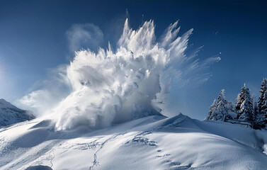 schnee explosion