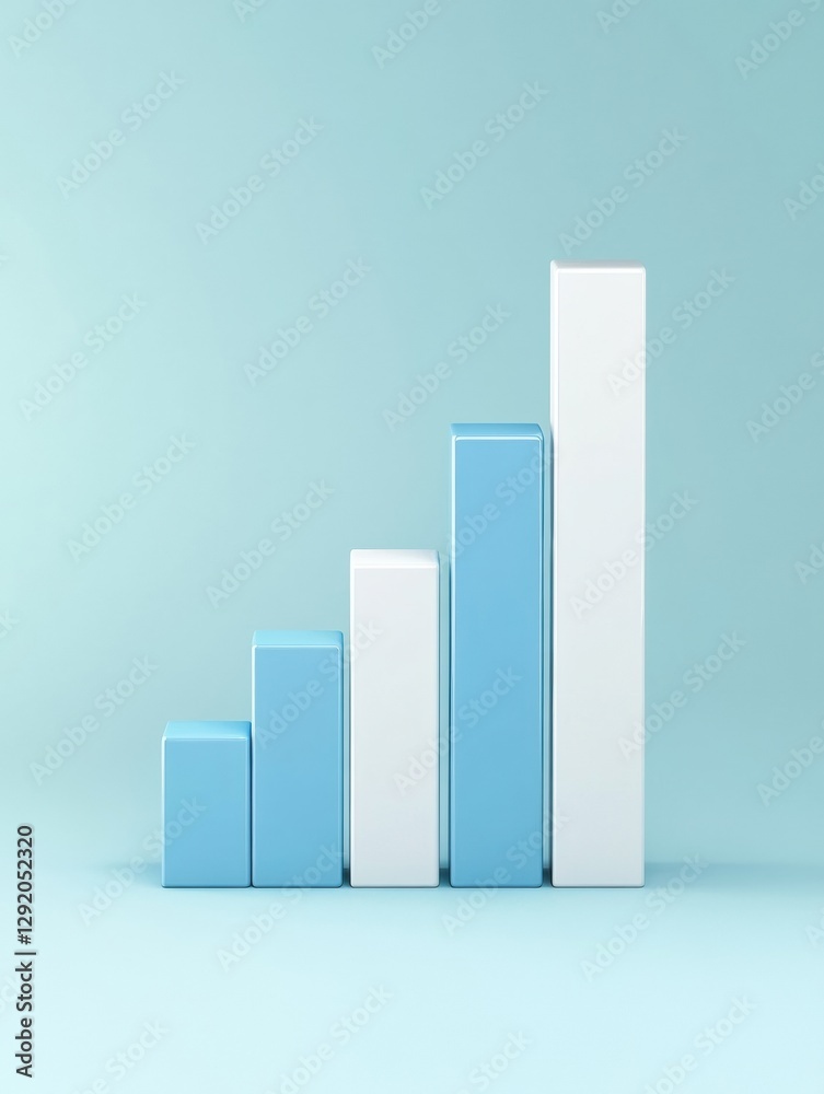 Poster sales performance shows significant growth transition displayed in before and after bar chart format