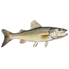 Fishing adventure catching walleye fish freshwater lake wildlife photography natural habitat close-up view aquatic life