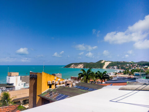 Morro do Careca Beach in Natal, Brazil, a paradisiacal vacation destination.