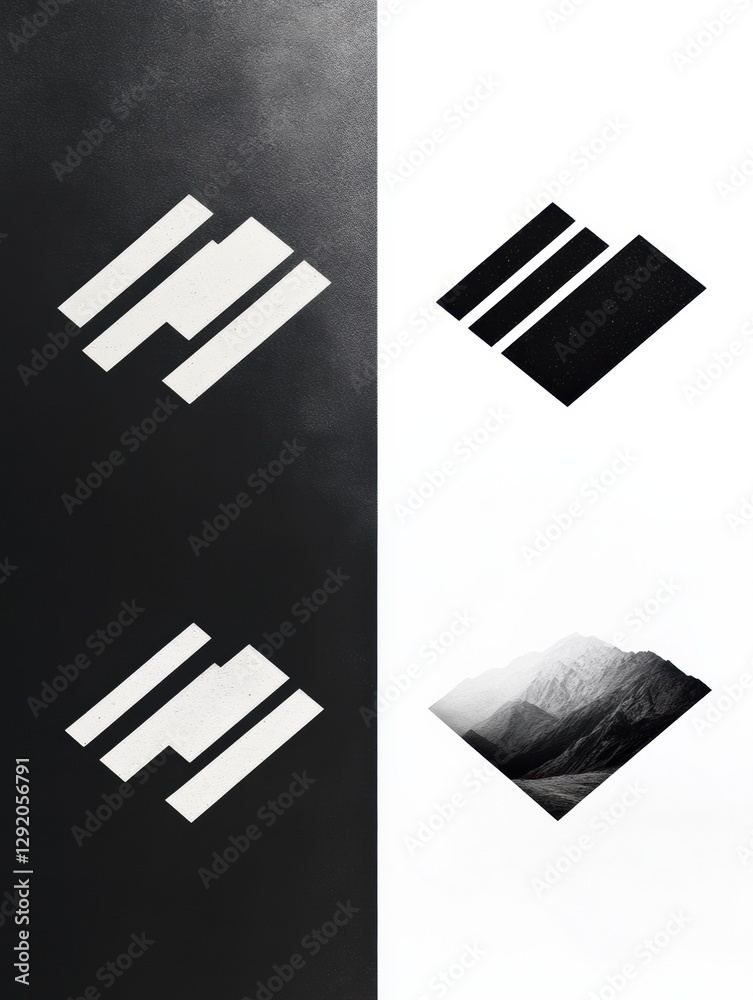 Aufkleber comparison of outdated logo and modern sleek redesigned logo showcasing evolution in branding concep