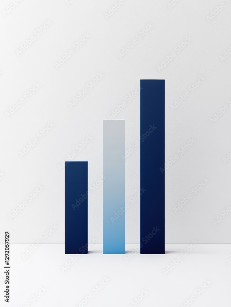 Poster Sales growth chart showing low initial sales compared to significant growth over time. Generative AI