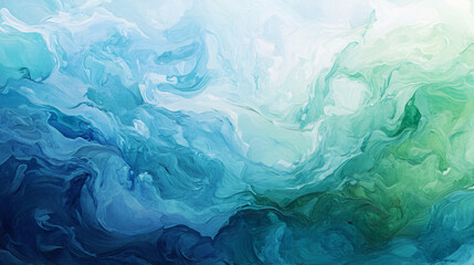 Dynamic ocean waves abstract artistic water texture digital artwork calm environment aerial view fluid motion concept