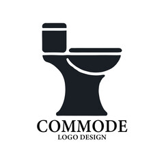 Commode Vector Logo Design