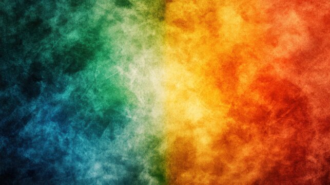 Colorful rainbow background with vibrant hues and abstract design suitable for various creative projects