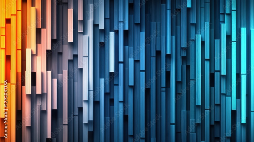 Aufkleber abstract background with colorful lines and shapes creating a dynamic and vibrant visual composition