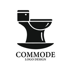 Commode Vector Logo Design