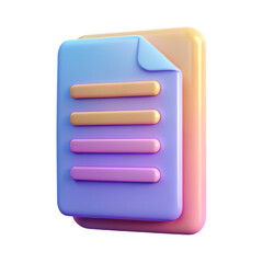 Pastel Office Supplies 3D Icons – Aesthetic Stationery, Technology & Workspace Essentials for Modern Productivity | Transparent Background