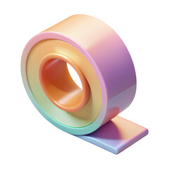 Pastel Office Supplies 3D Icons – Aesthetic Stationery, Technology & Workspace Essentials for Modern Productivity | Transparent Background