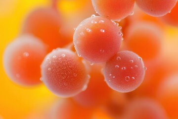 Close up of Orange Caviar