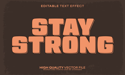 Retro classic text effect, editable text effect and vintage 3d font style bold shadow oldschool poster design