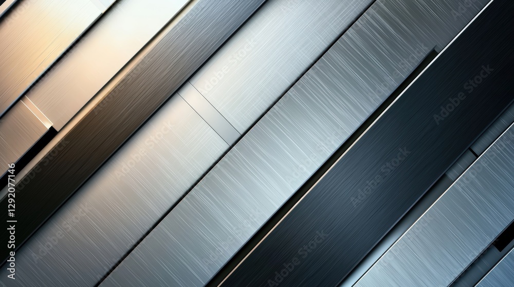 Aufkleber close up of a metallic texture background with intricate patterns and reflections for design use