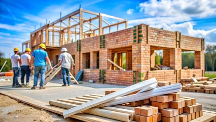 construction of a new house