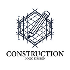 Construction Vector Logo Design